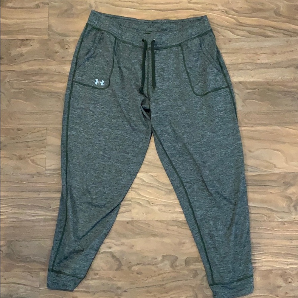 Green Under Armour Joggers